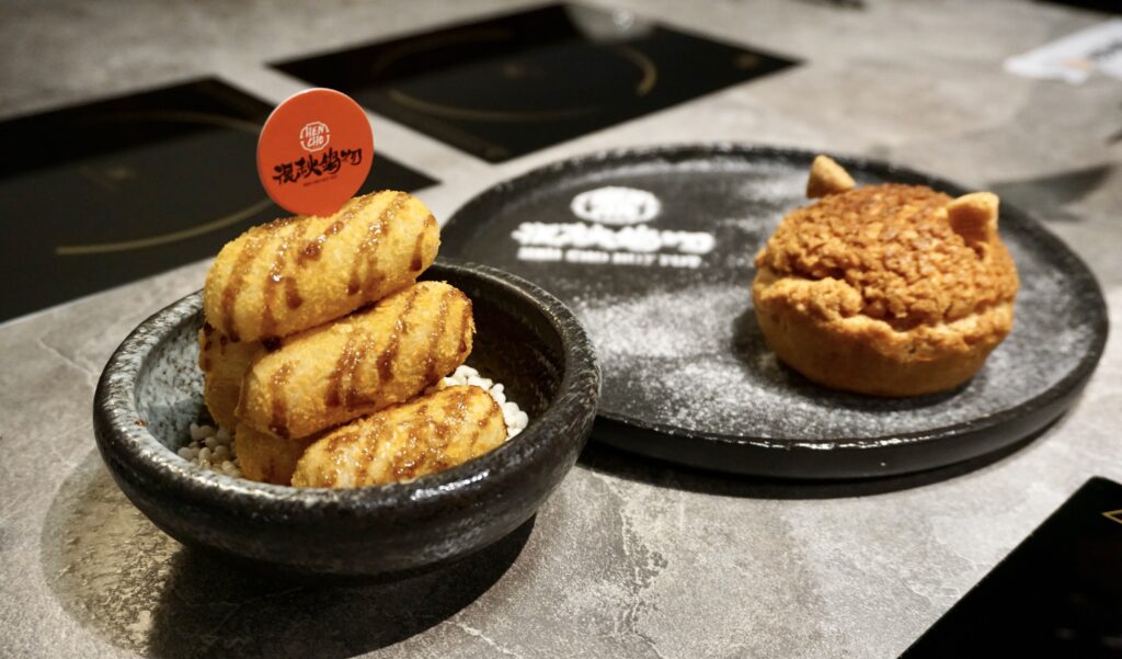 很秋鍋物 生日泡芙 加點