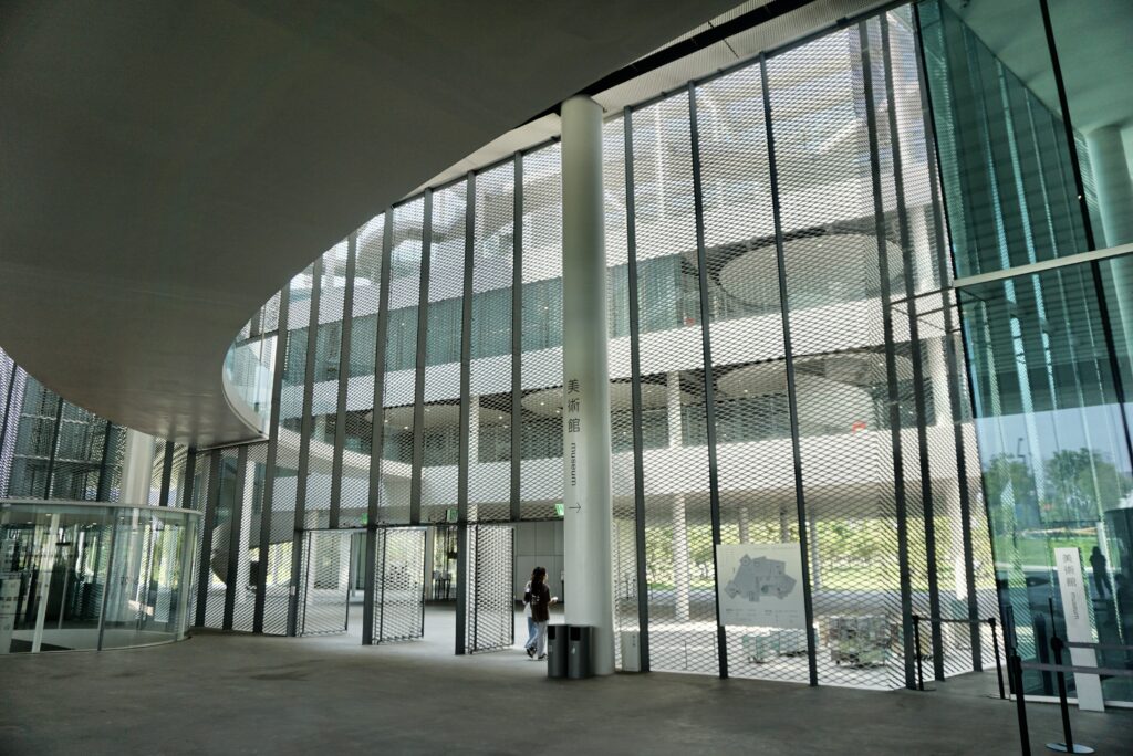 台中綠美圖美術館入口