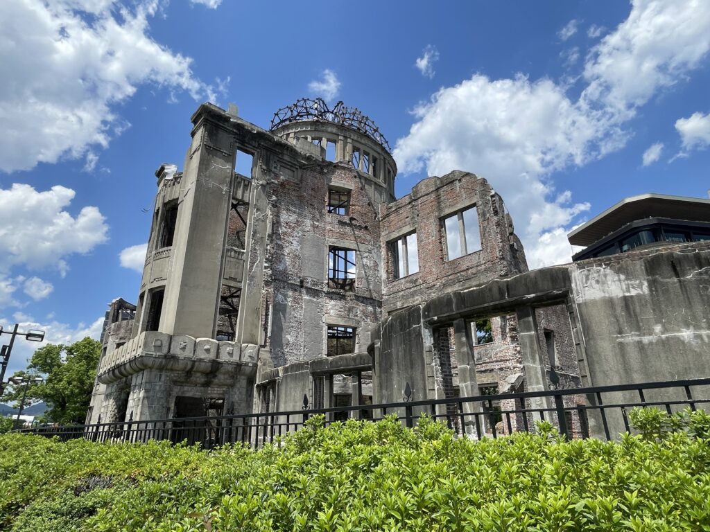 廣島原爆圓頂世界遺產殘存鋼骨穹頂