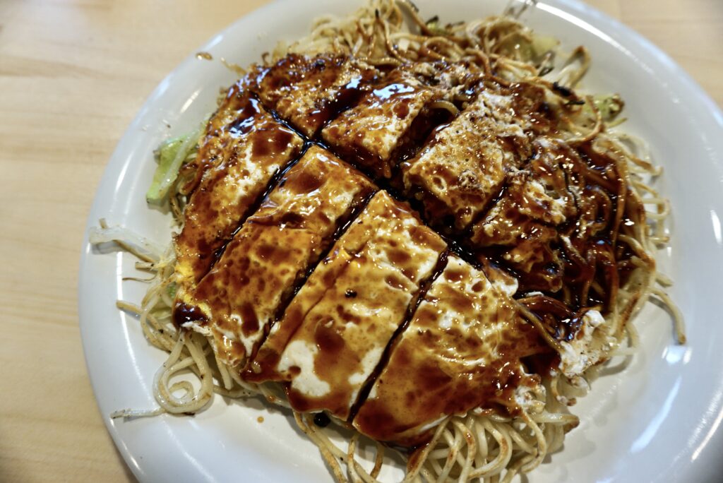廣島乃風的招牌廣島燒