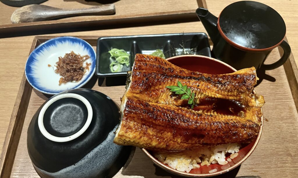 廣島本通美食「暫」的鰻魚飯