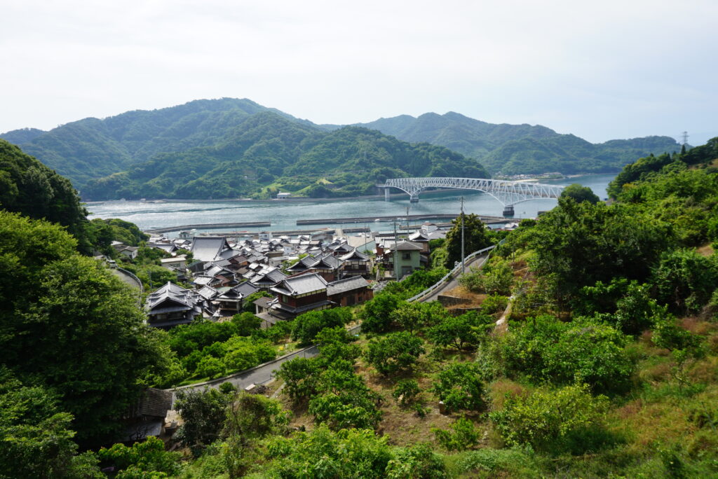 沿途跳島行經的美景