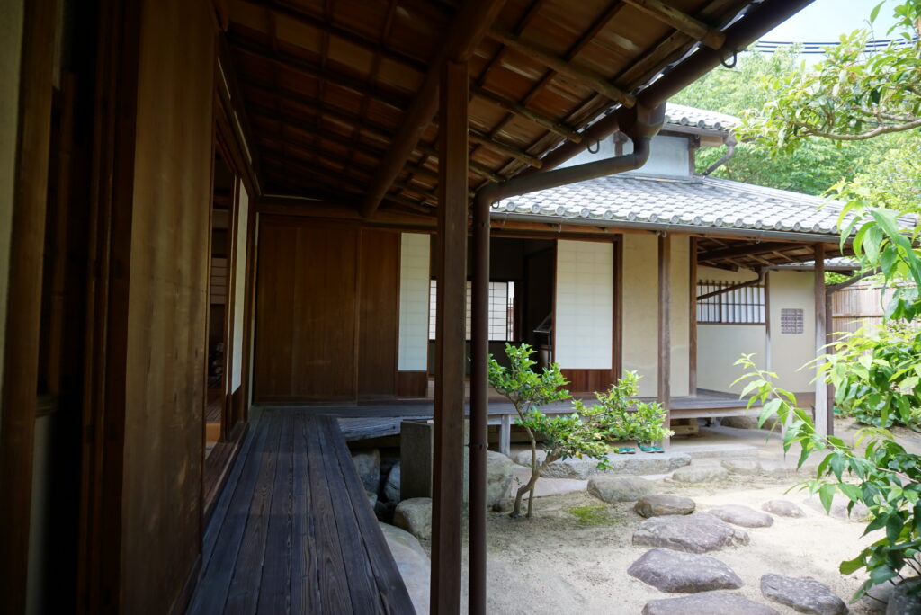 御手洗舊金子家住宅 庭園