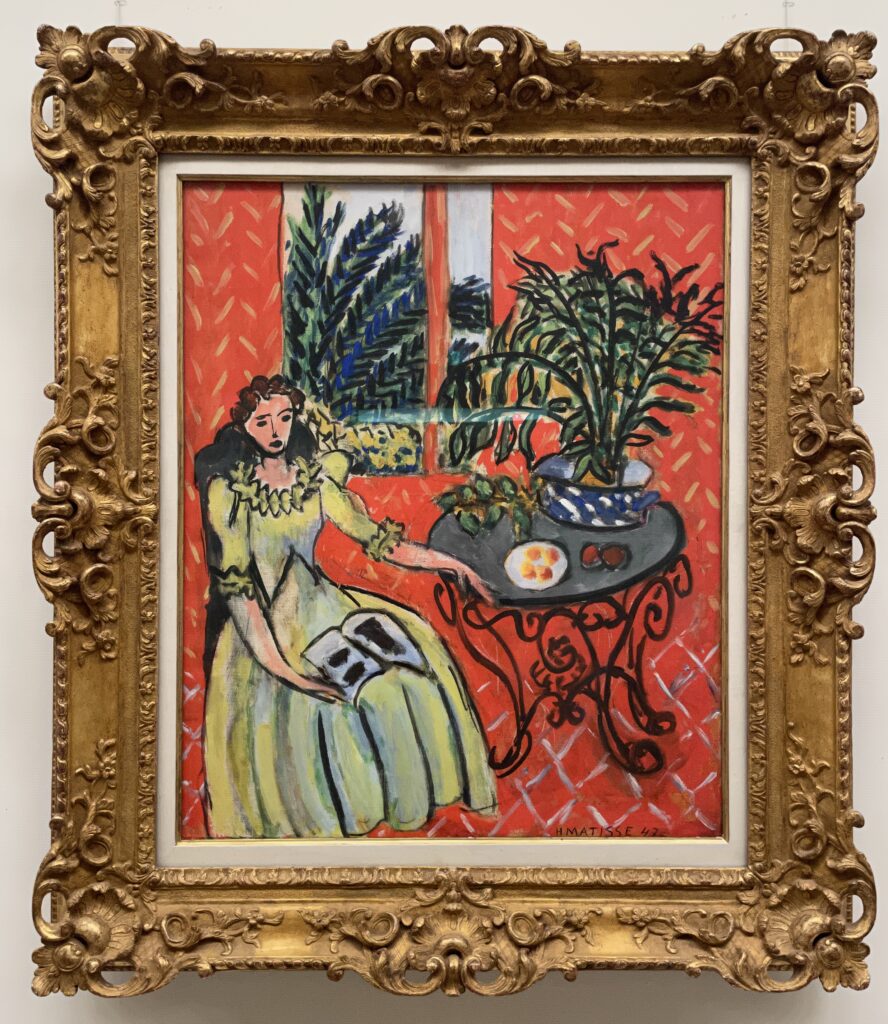 亨利·馬蒂斯(Henri Matisse)Woman in a Red Interior